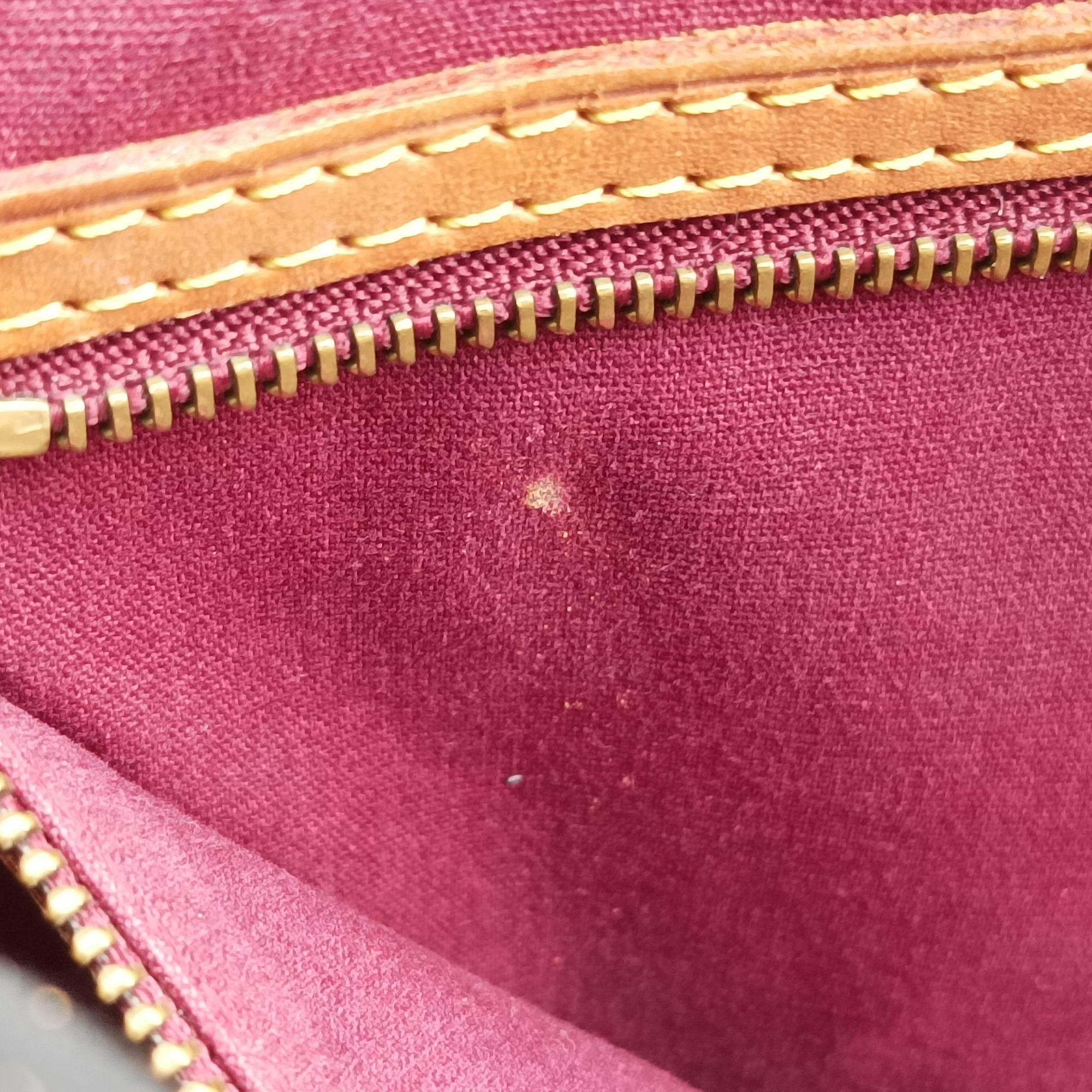 Secondhand Louis Vuitton Brea GM AMARANTE Vernis M91616 shoulderbag | stylenewstar
