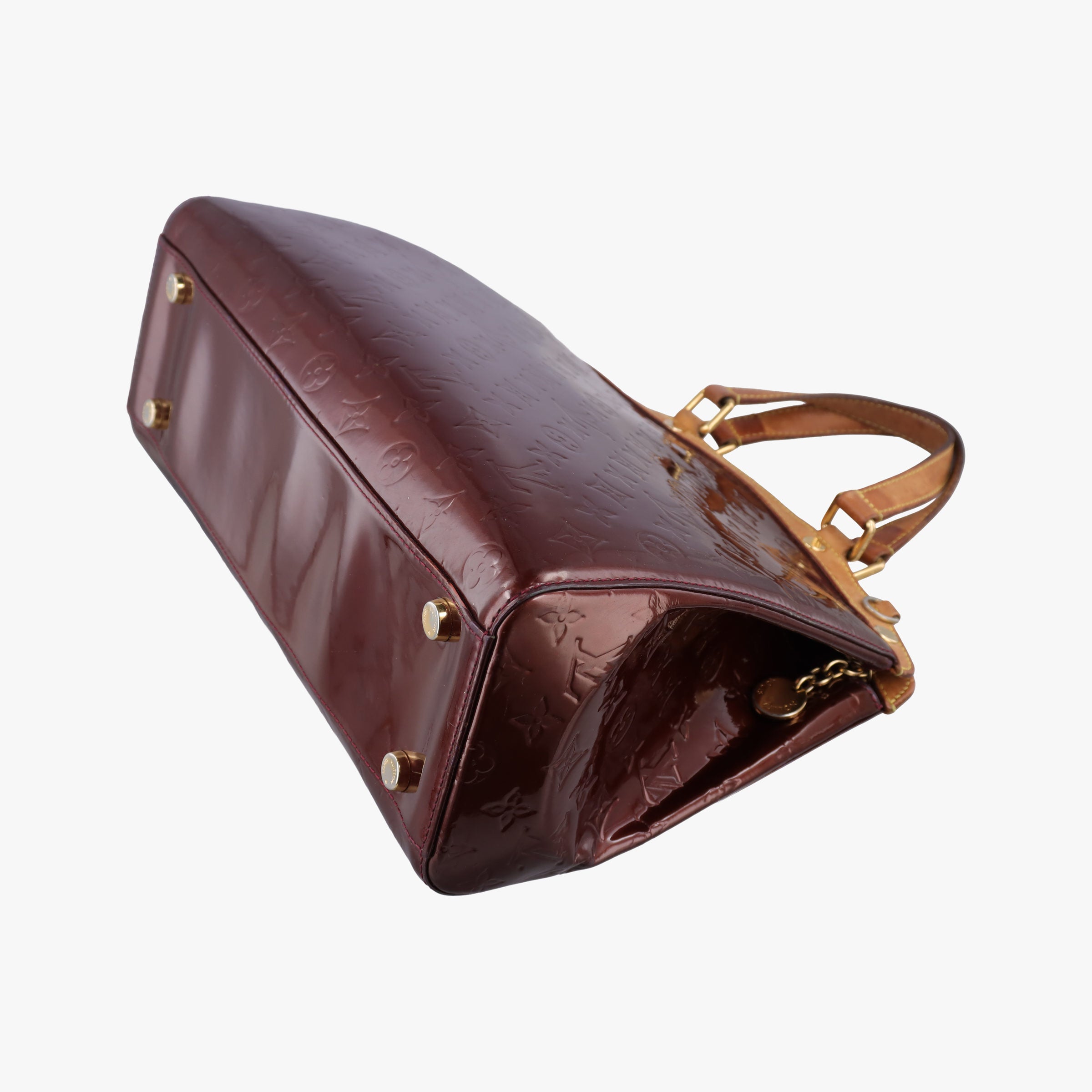 Secondhand Louis Vuitton Brea GM AMARANTE Vernis M91616 shoulderbag | stylenewstar
