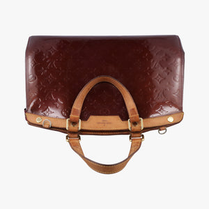 Secondhand Louis Vuitton Brea GM AMARANTE Vernis M91616 shoulderbag | stylenewstar