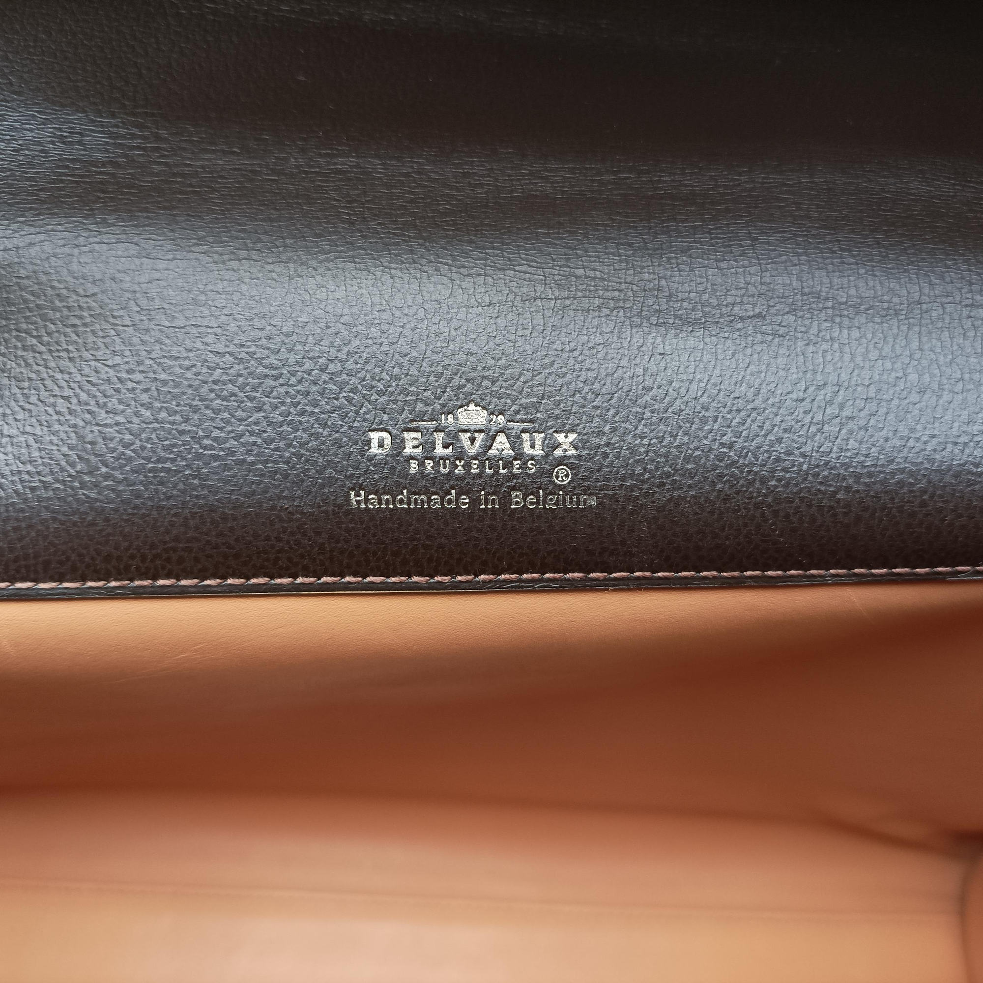 Pre-owned Delvaux Brillon Brown leather  shoulderbag | stylenewstar