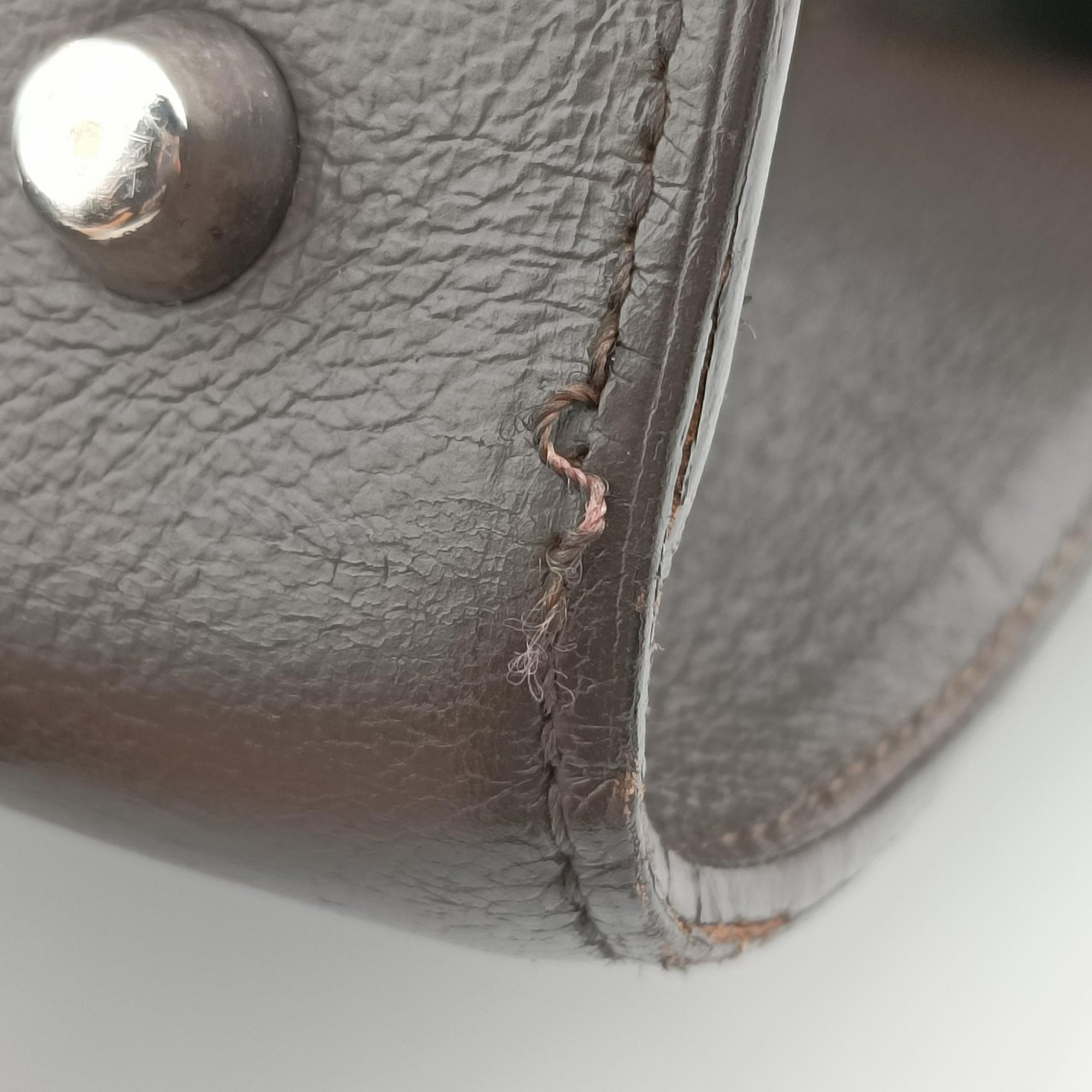 Pre-owned Delvaux Brillon Brown leather  shoulderbag | stylenewstar