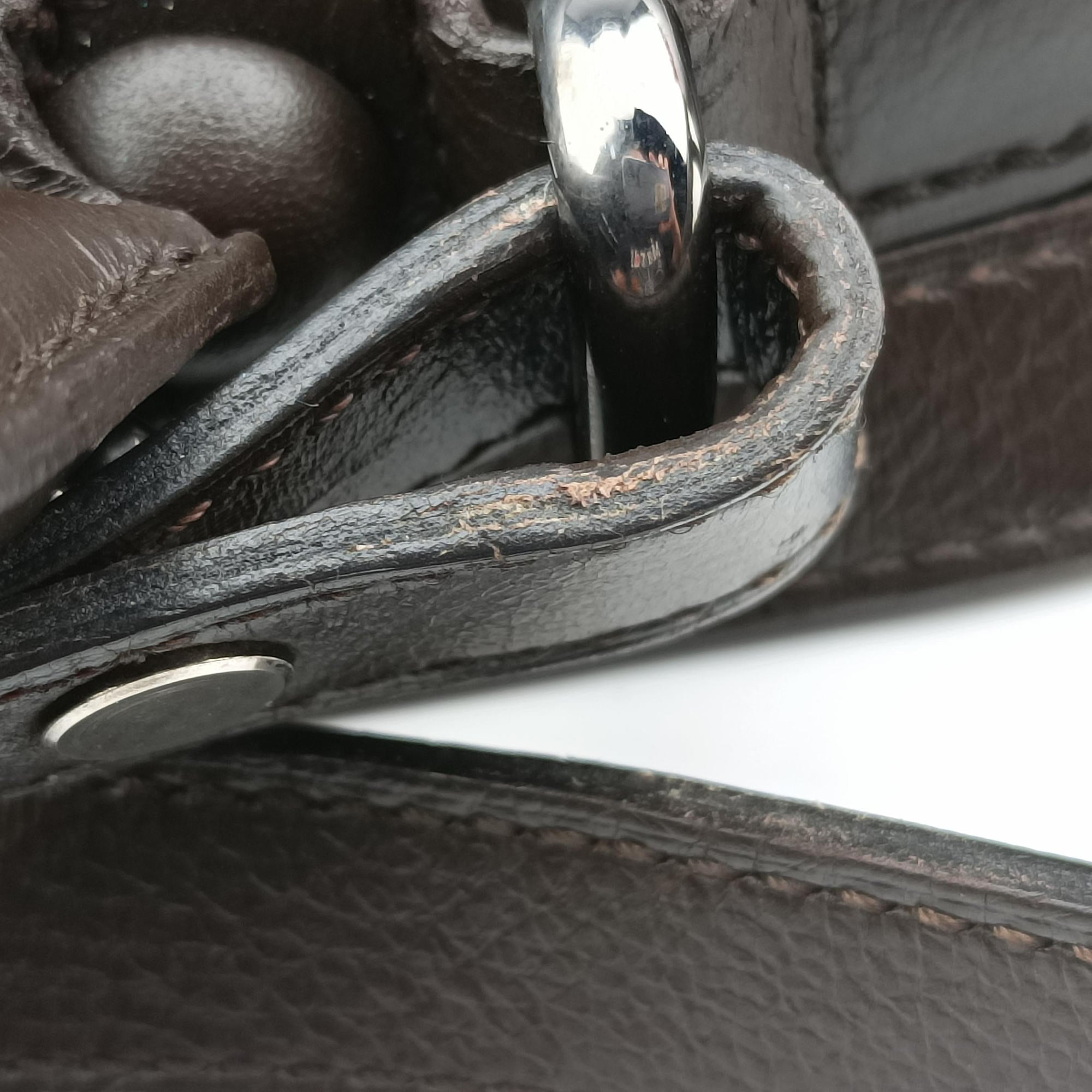 Pre-owned Delvaux Brillon Brown leather  shoulderbag | stylenewstar