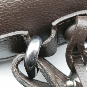 Pre-owned Delvaux Brillon Brown leather  shoulderbag | stylenewstar