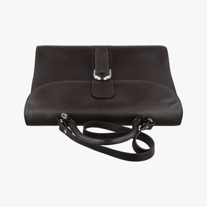 Pre-owned Delvaux Brillon Brown leather  shoulderbag | stylenewstar