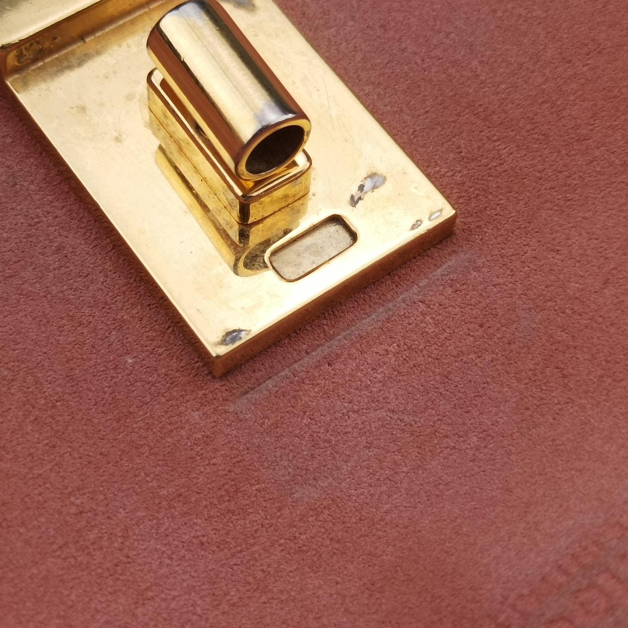 Pre-owned Chloe DREW Red×Pink Leather×suede  shoulderbag | stylenewstar