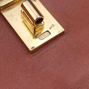 Pre-owned Chloe DREW Red×Pink Leather×suede  shoulderbag | stylenewstar
