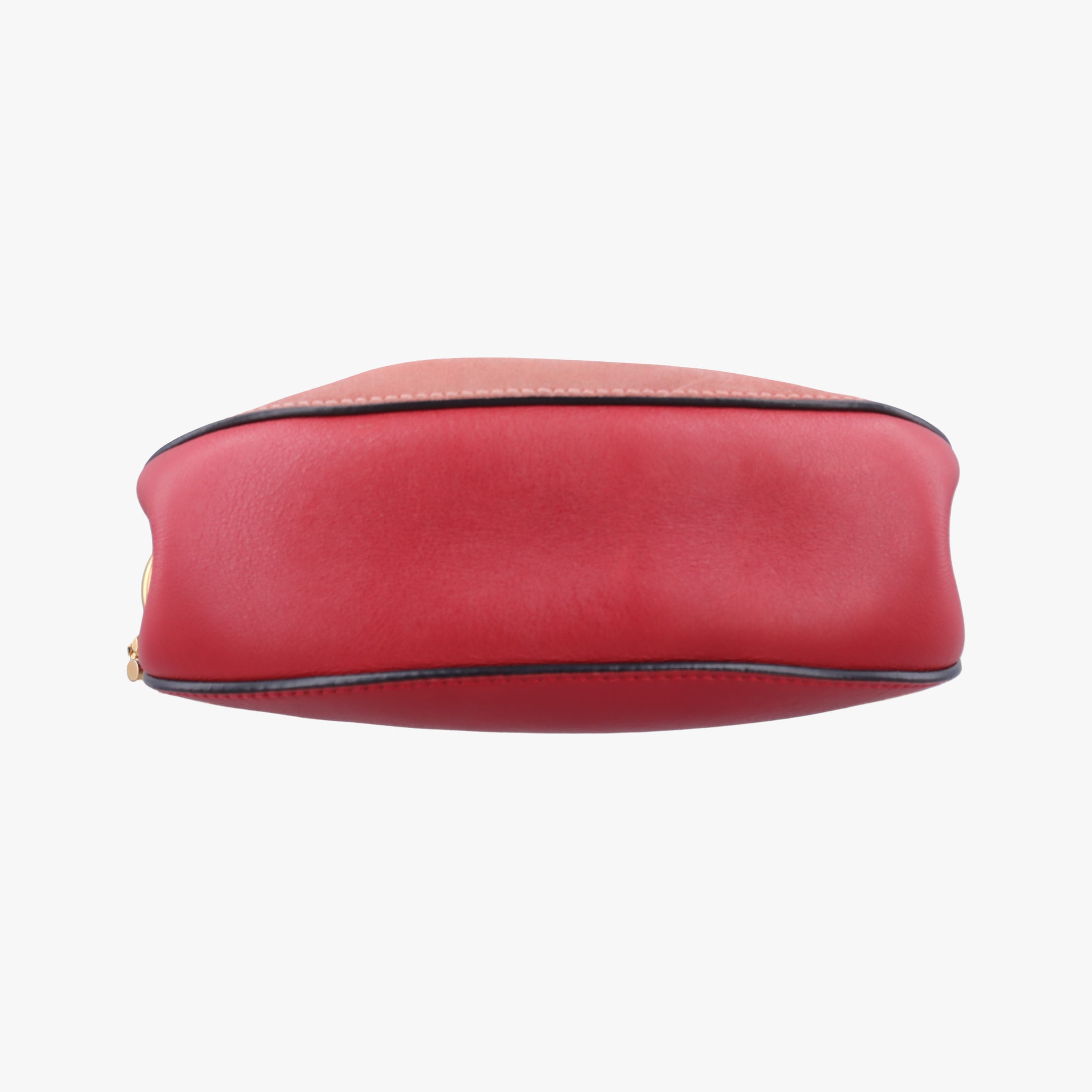 Pre-owned Chloe DREW Red×Pink Leather×suede  shoulderbag | stylenewstar