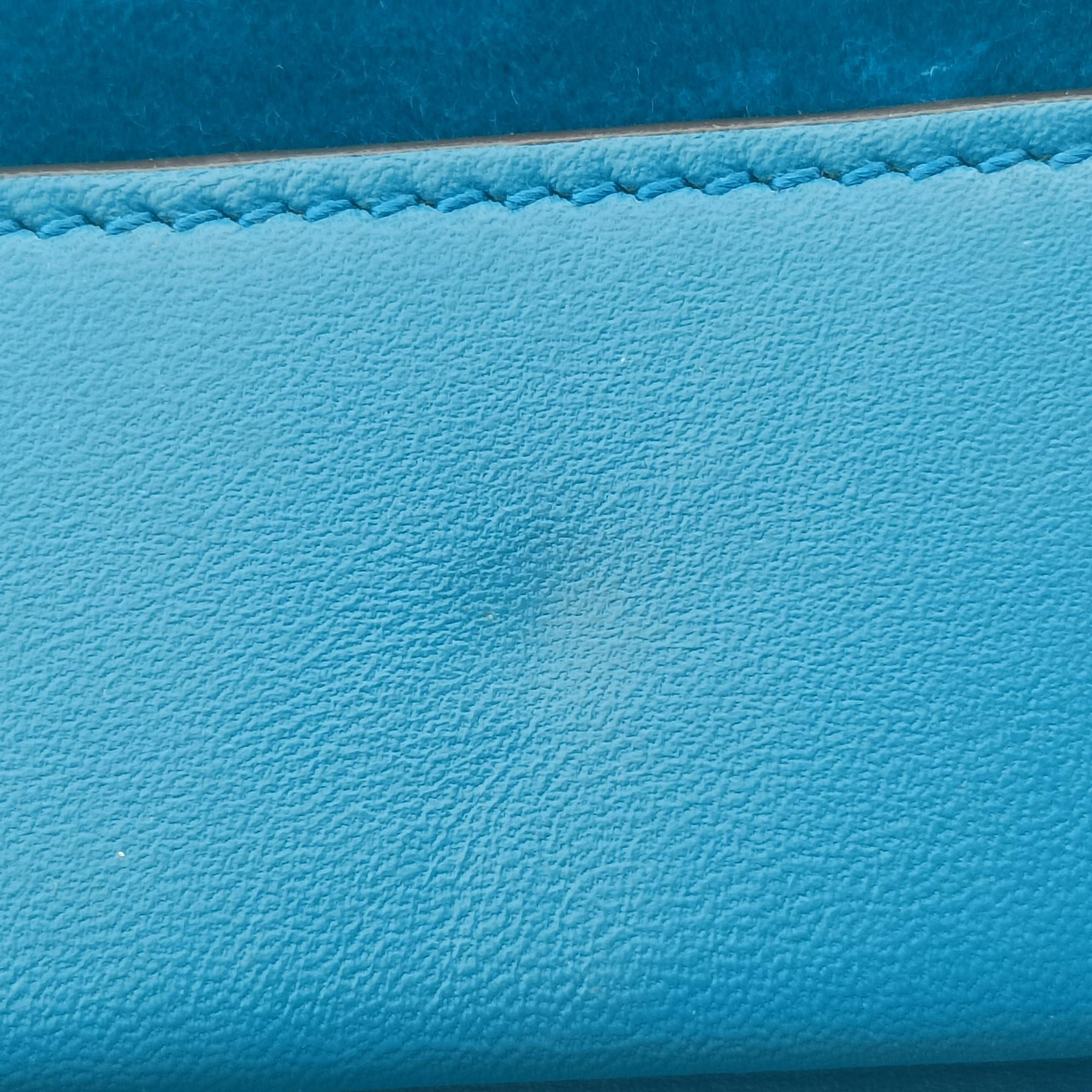 Pre-owned Gucci Dionysus Blue velour 476432 shoulderbag | stylenewstar