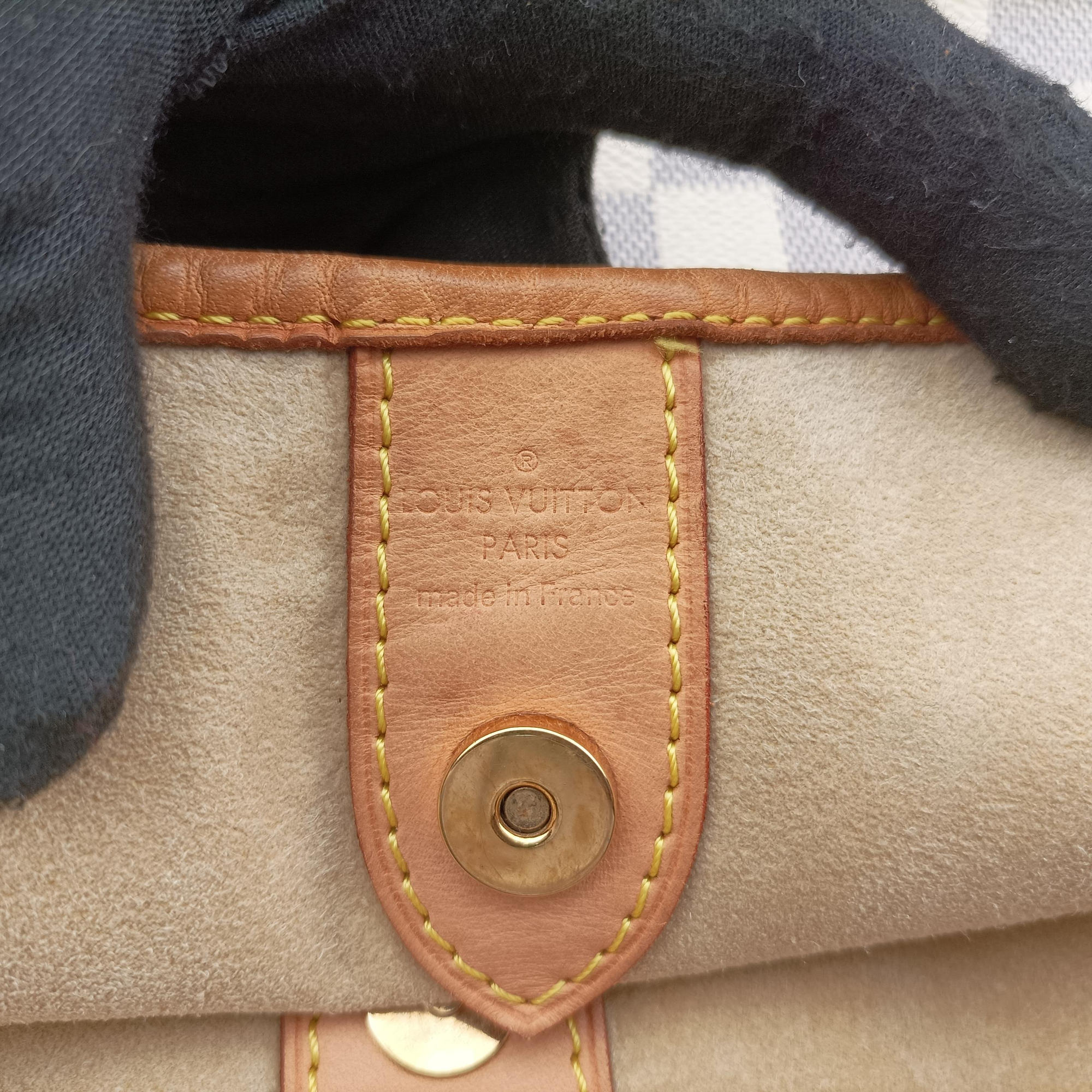Pre-owned Louis Vuitton GALLIERA GM AZUR Damier Canvas N55216 shoulderbag | stylenewstar