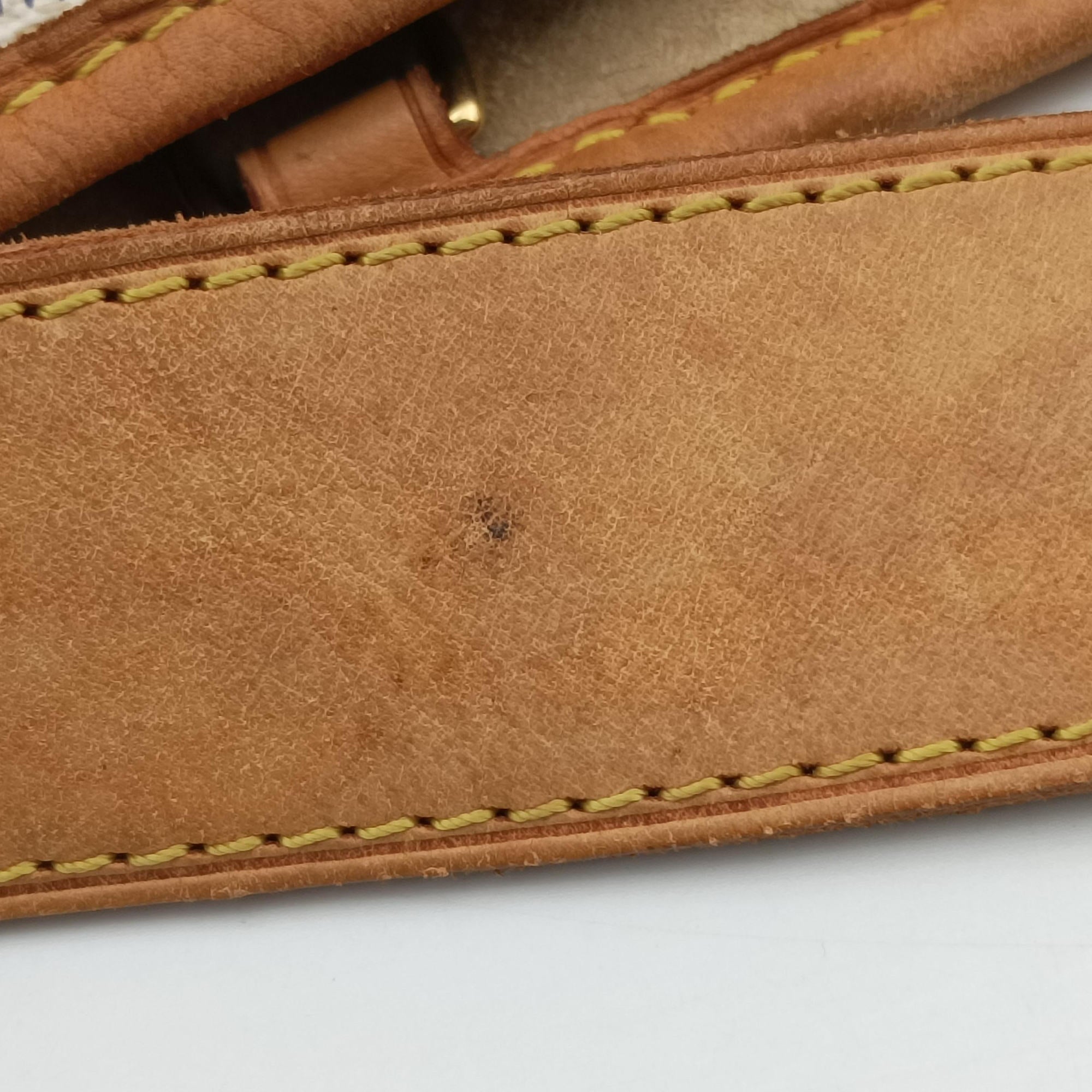 Pre-owned Louis Vuitton GALLIERA GM AZUR Damier Canvas N55216 shoulderbag | stylenewstar