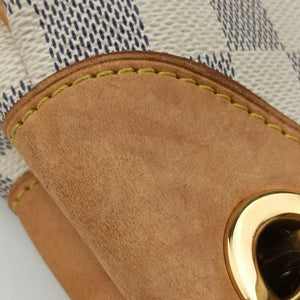 Pre-owned Louis Vuitton GALLIERA GM AZUR Damier Canvas N55216 shoulderbag | stylenewstar