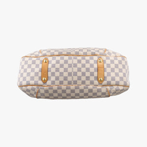 Pre-owned Louis Vuitton GALLIERA GM AZUR Damier Canvas N55216 shoulderbag | stylenewstar