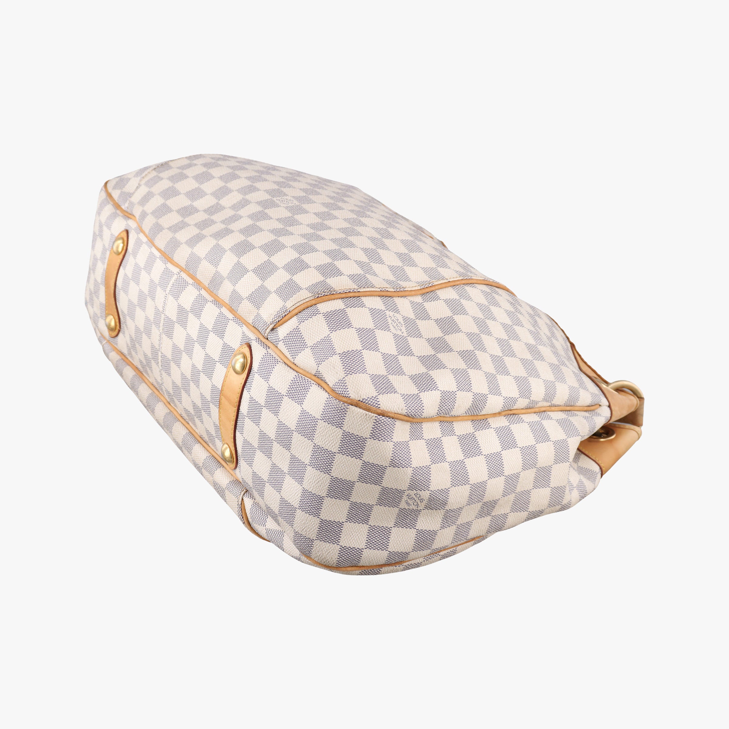 Pre-owned Louis Vuitton GALLIERA GM AZUR Damier Canvas N55216 shoulderbag | stylenewstar