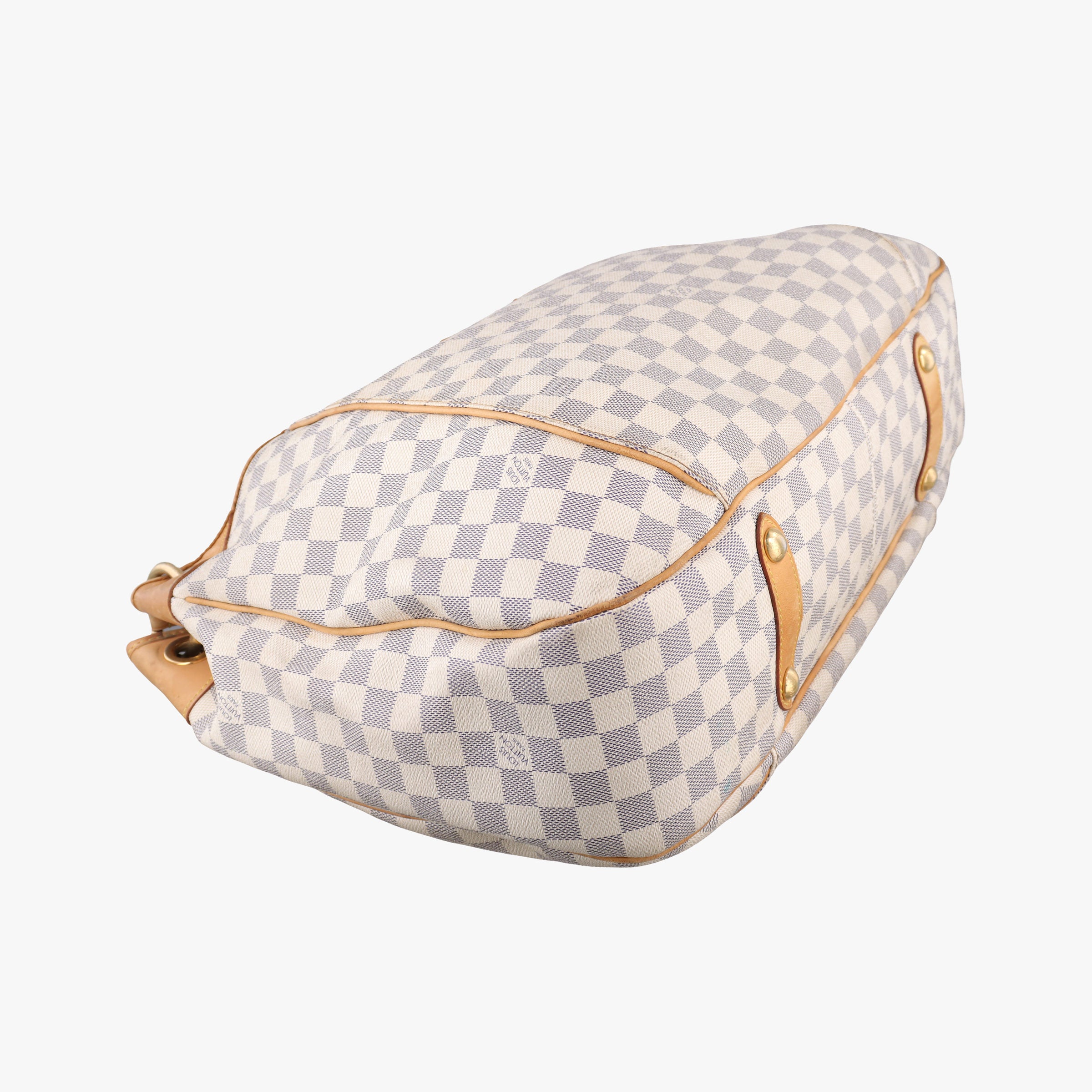 Pre-owned Louis Vuitton GALLIERA GM AZUR Damier Canvas N55216 shoulderbag | stylenewstar