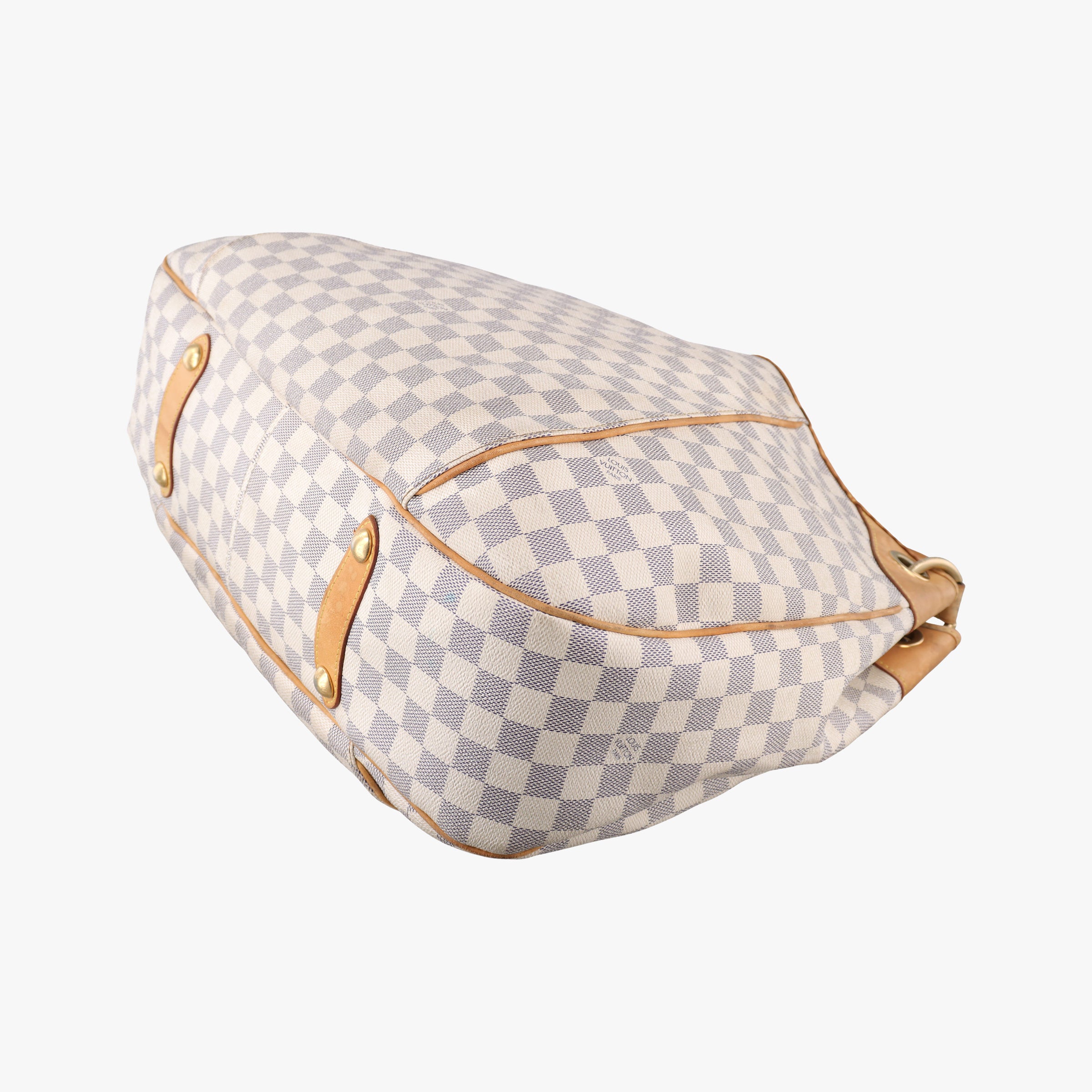 Pre-owned Louis Vuitton GALLIERA GM AZUR Damier Canvas N55216 shoulderbag | stylenewstar