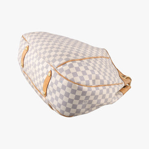 Pre-owned Louis Vuitton GALLIERA GM AZUR Damier Canvas N55216 shoulderbag | stylenewstar
