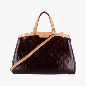 Pre-owned Louis Vuitton Brea MM AMARANTE Vernis M91619 shoulderbag | stylenewstar