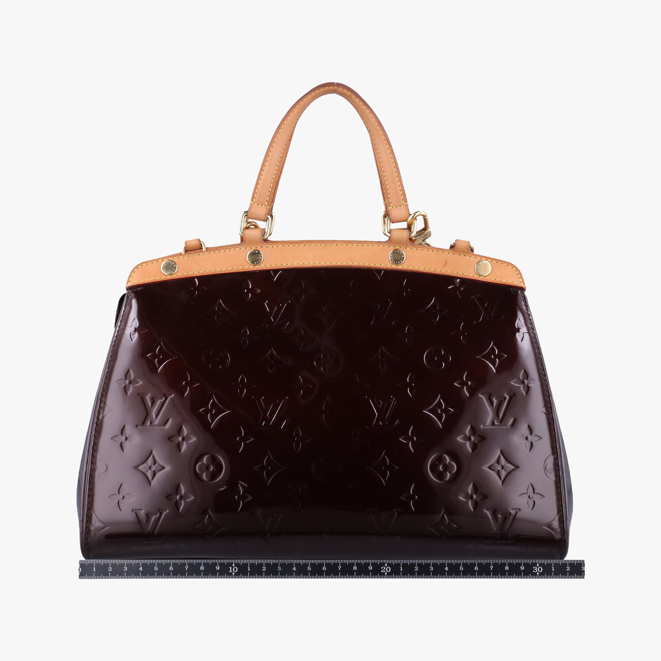 Pre-owned Louis Vuitton Brea MM AMARANTE Vernis M91619 shoulderbag | stylenewstar
