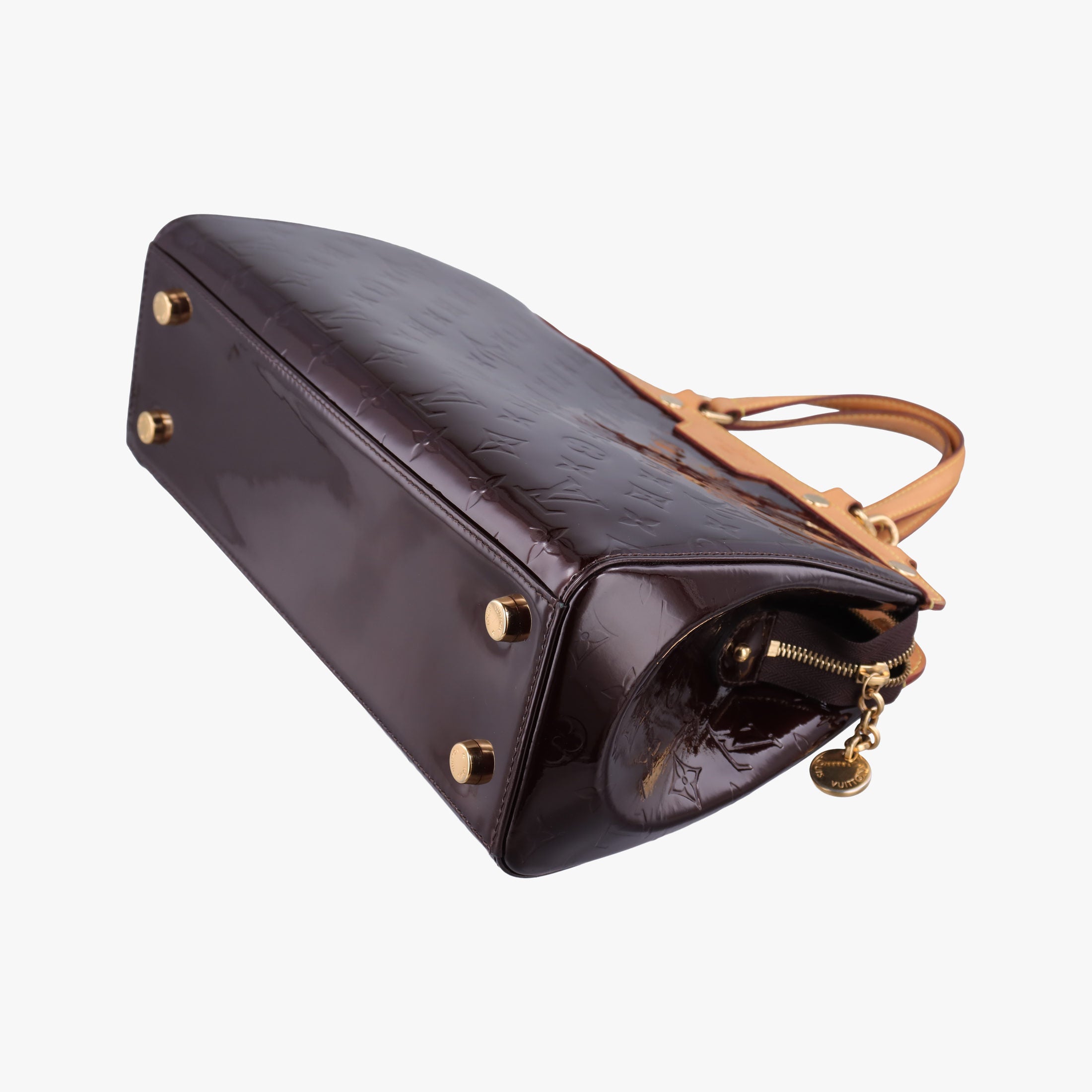 Pre-owned Louis Vuitton Brea MM AMARANTE Vernis M91619 shoulderbag | stylenewstar