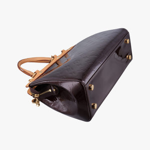 Pre-owned Louis Vuitton Brea MM AMARANTE Vernis M91619 shoulderbag | stylenewstar