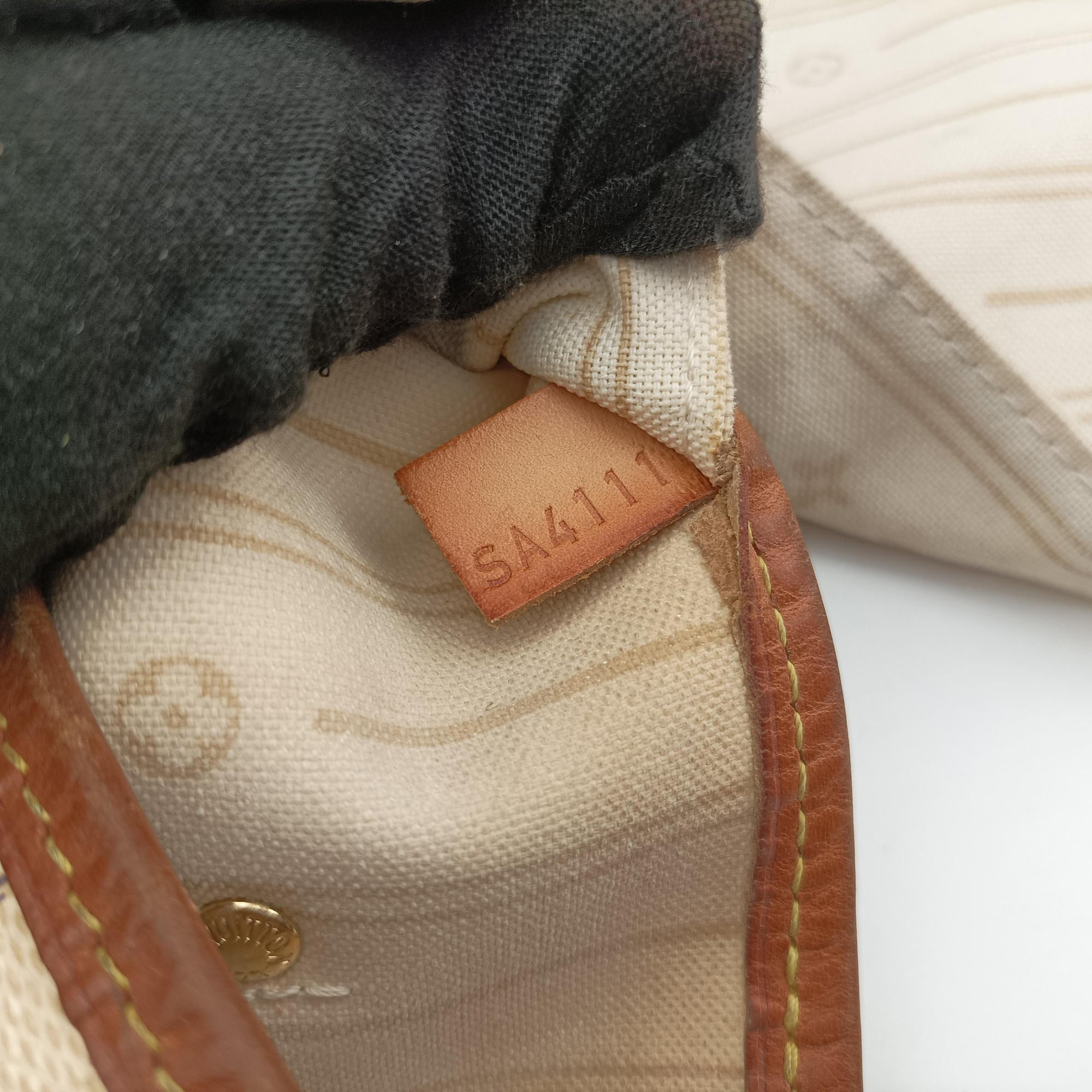 Pre-owned Louis Vuitton Neverfull MM Azur Damier Canvas N51107 shoulderbag | stylenewstar