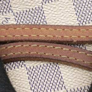 Pre-owned Louis Vuitton Neverfull MM Azur Damier Canvas N51107 shoulderbag | stylenewstar
