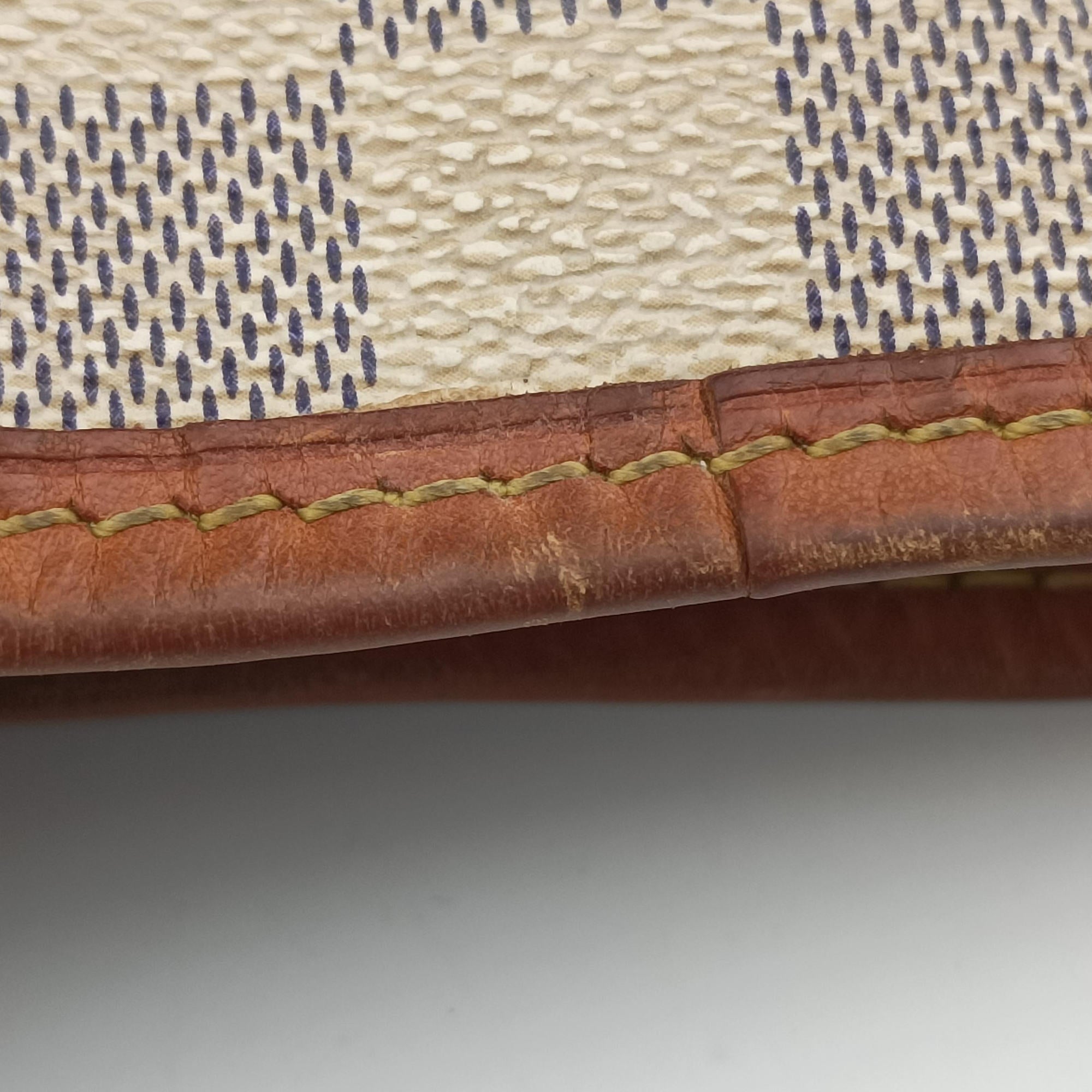Pre-owned Louis Vuitton Neverfull MM Azur Damier Canvas N51107 shoulderbag | stylenewstar