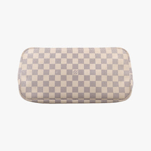 Pre-owned Louis Vuitton Neverfull MM Azur Damier Canvas N51107 shoulderbag | stylenewstar