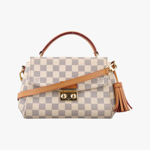 Pre-owned Louis Vuitton CROISETTE Azur Damier Canvas N41581 shoulderbag | stylenewstar