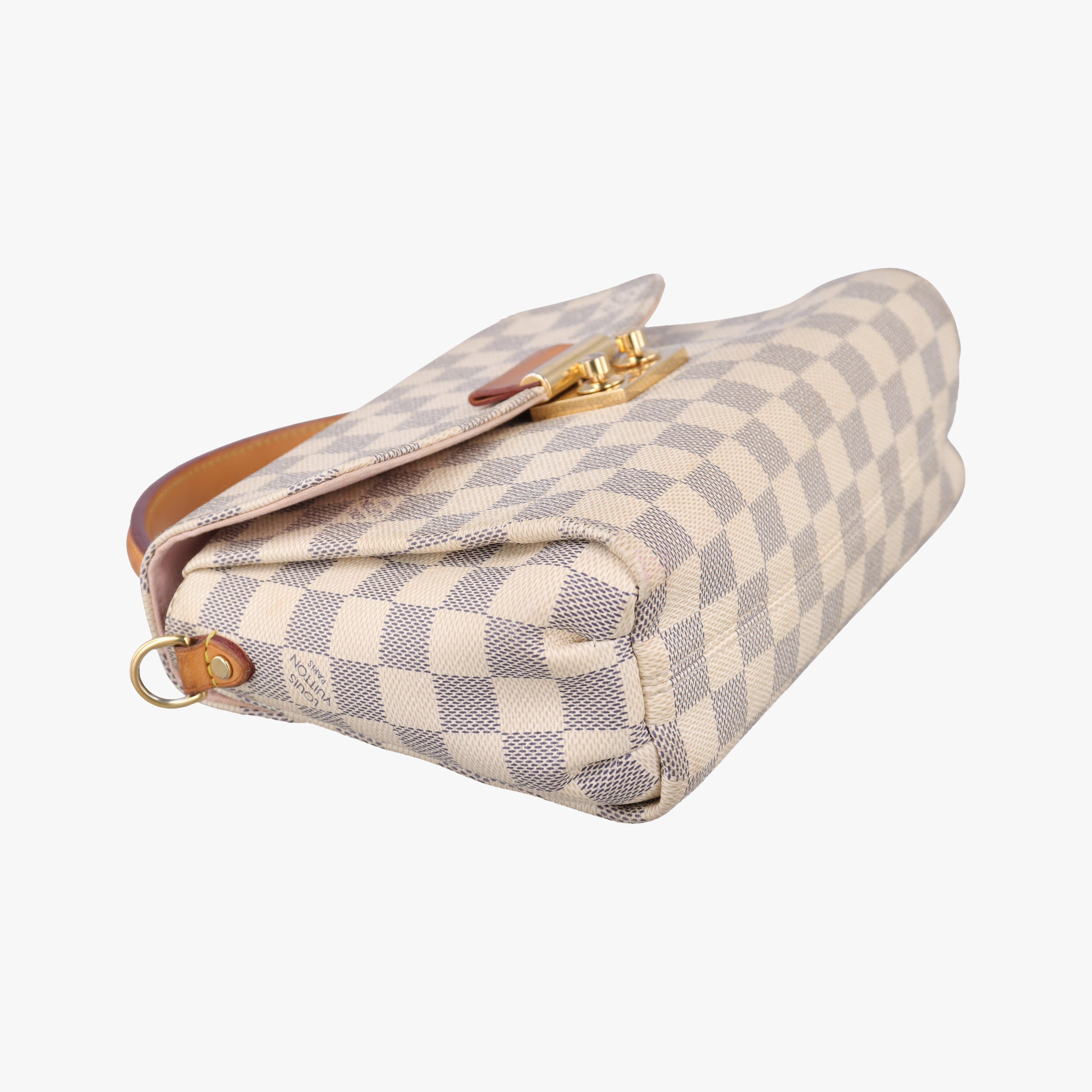 Pre-owned Louis Vuitton CROISETTE Azur Damier Canvas N41581 shoulderbag | stylenewstar