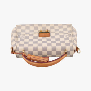 Pre-owned Louis Vuitton CROISETTE Azur Damier Canvas N41581 shoulderbag | stylenewstar