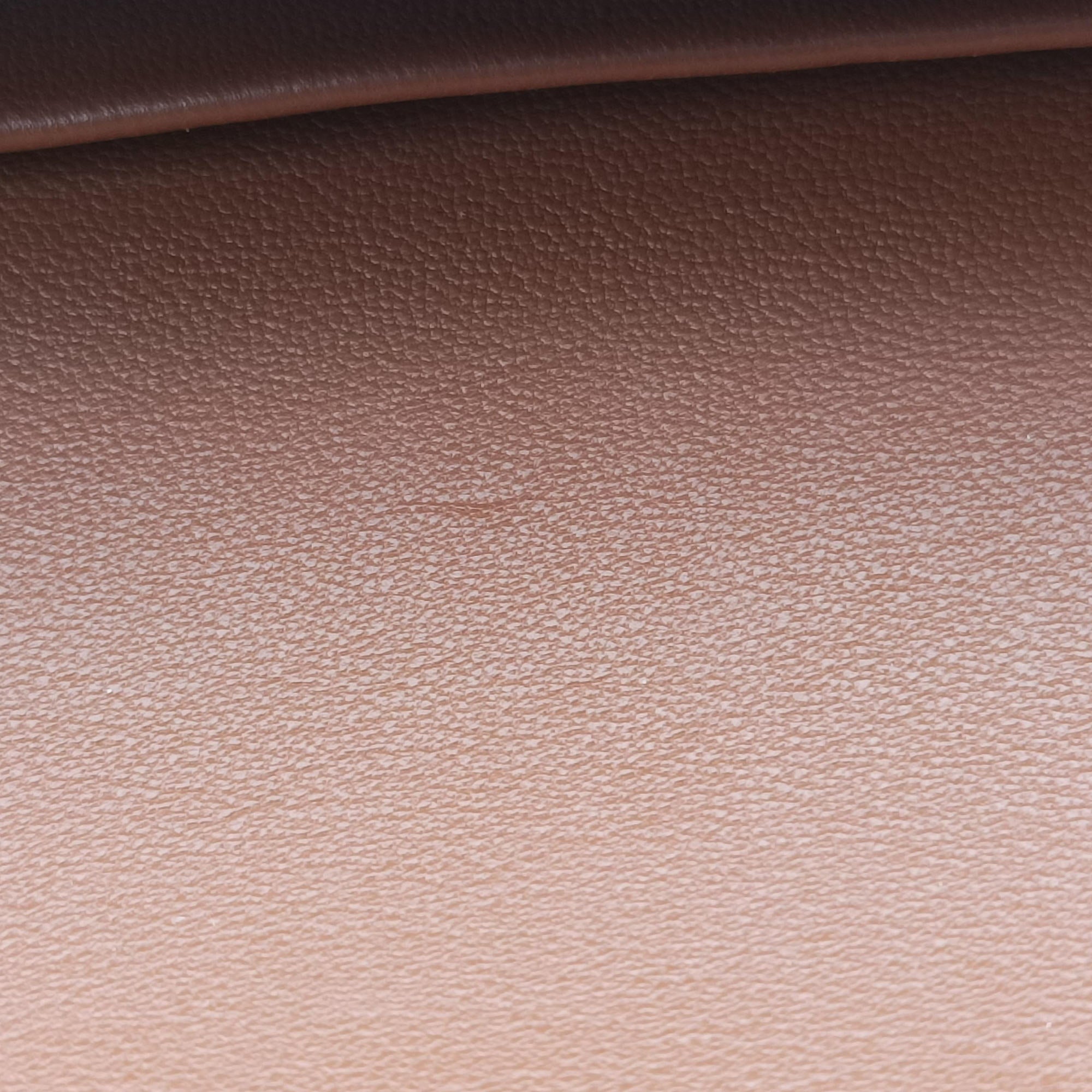 Pre-owned Celine Claude Triomphe white x brown PVC coated canvas x Leather  shoulderbag | stylenewstar