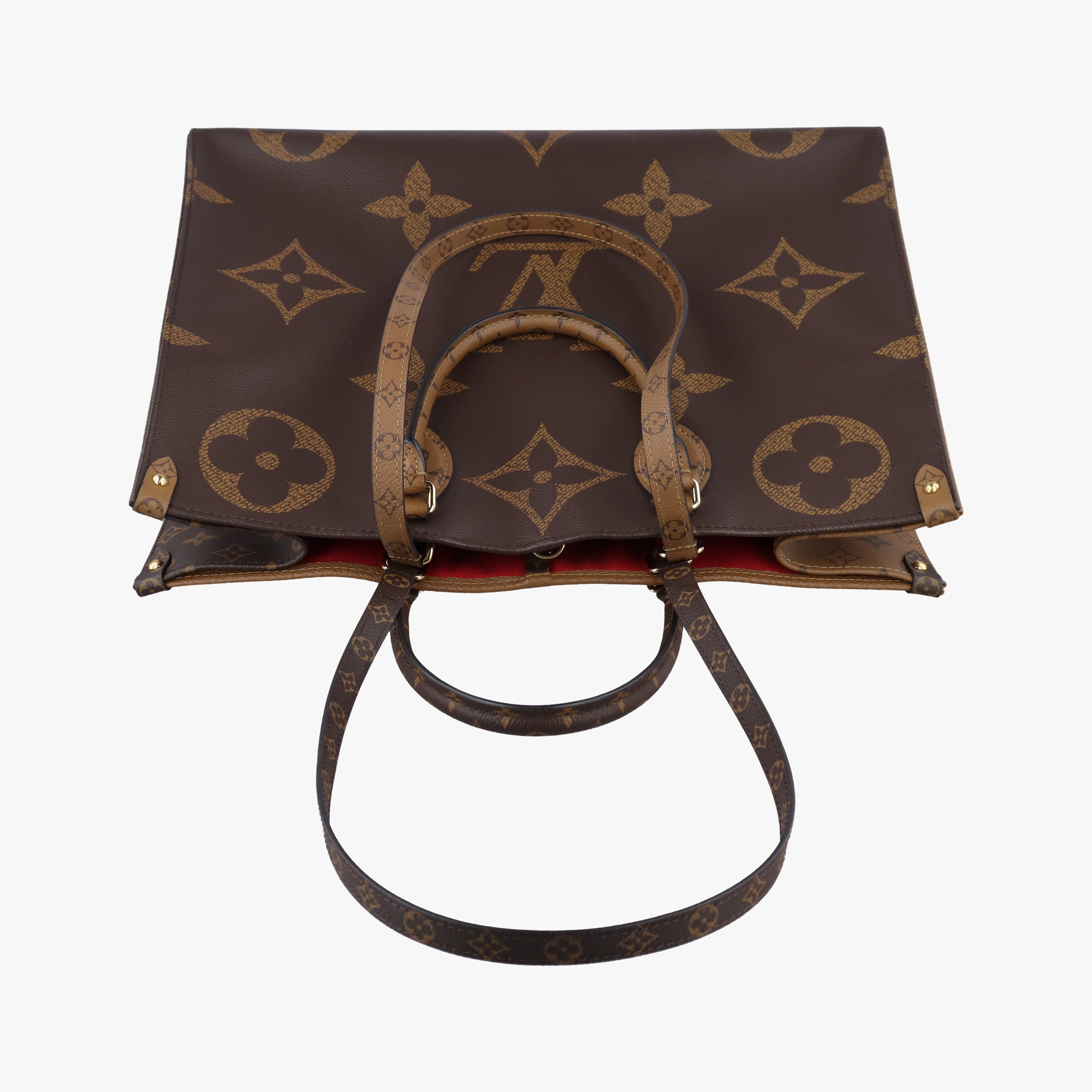 Pre-owned Louis Vuitton On the Go GM Brown Monogram Canvas M45320 shoulderbag | stylenewstar