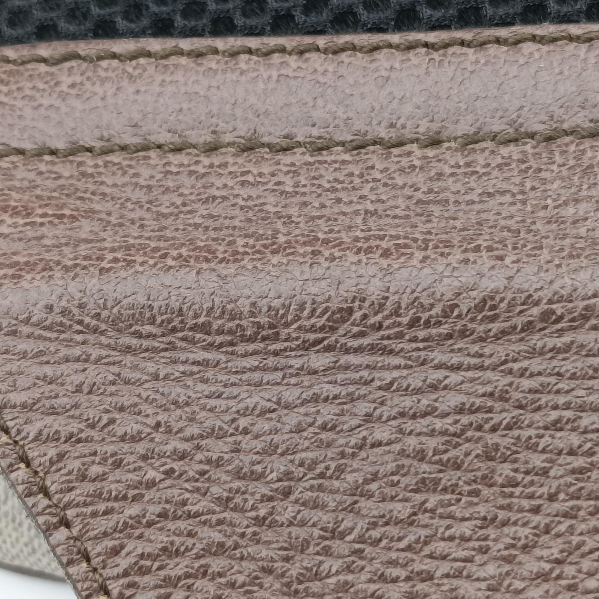 Pre-owned Gucci Ophidia Beige×Brown PVC coated canvas×leather 574796 bum bag/waist bag | stylenewstar