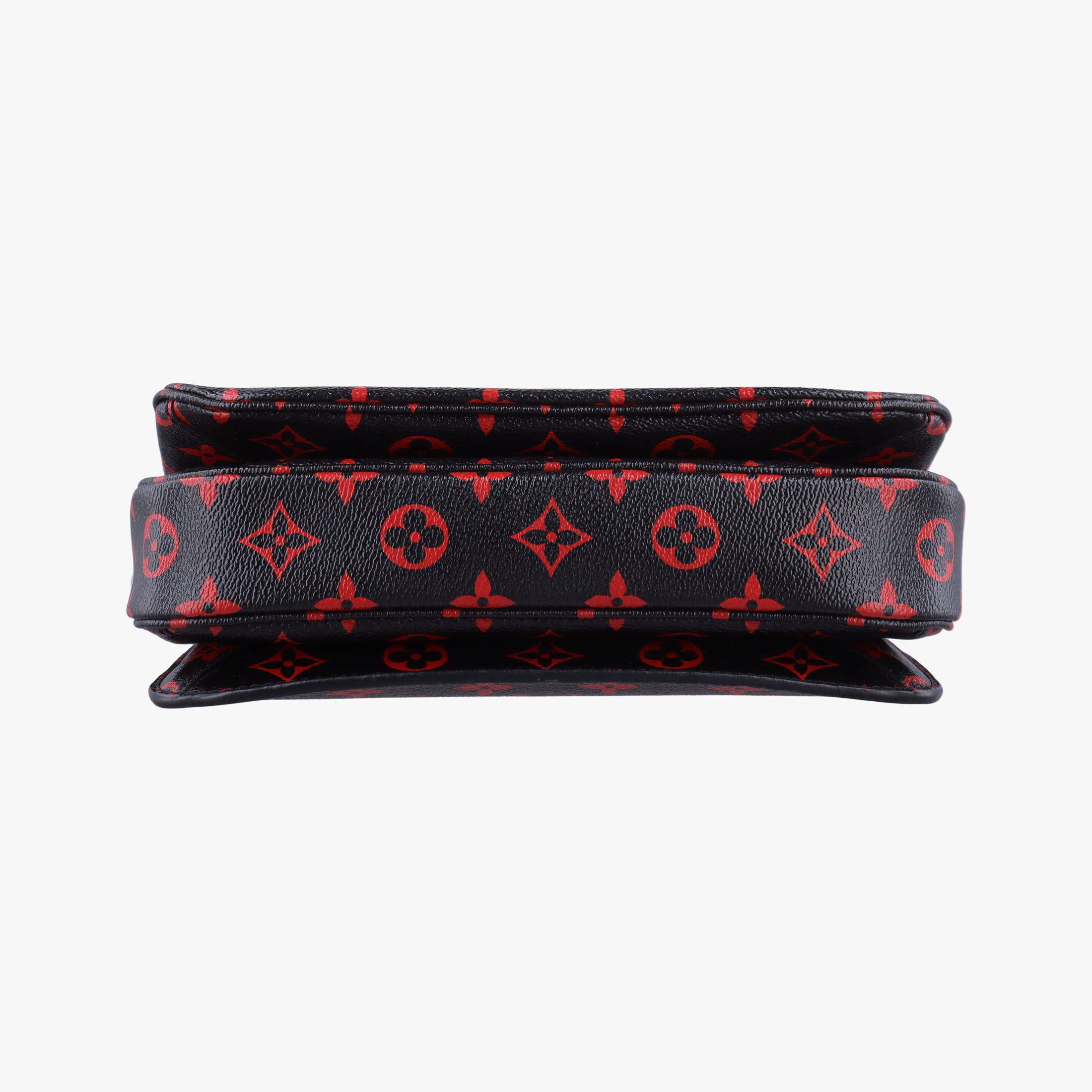 Secondhand Louis Vuitton Pochette Metis MM Noir×ROUGE Monogram Infrarouge M41462 shoulderbag | stylenewstar