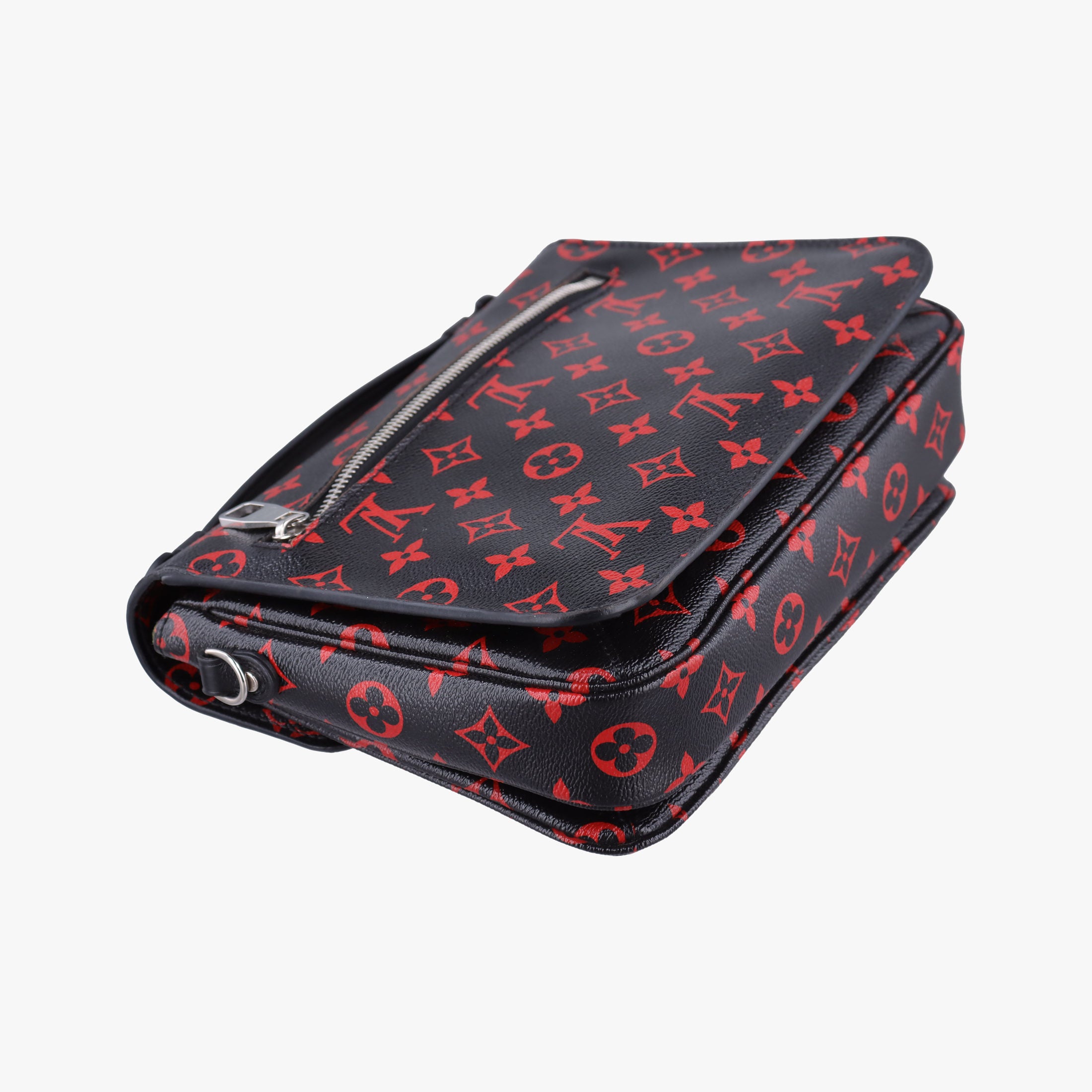 Secondhand Louis Vuitton Pochette Metis MM Noir×ROUGE Monogram Infrarouge M41462 shoulderbag | stylenewstar