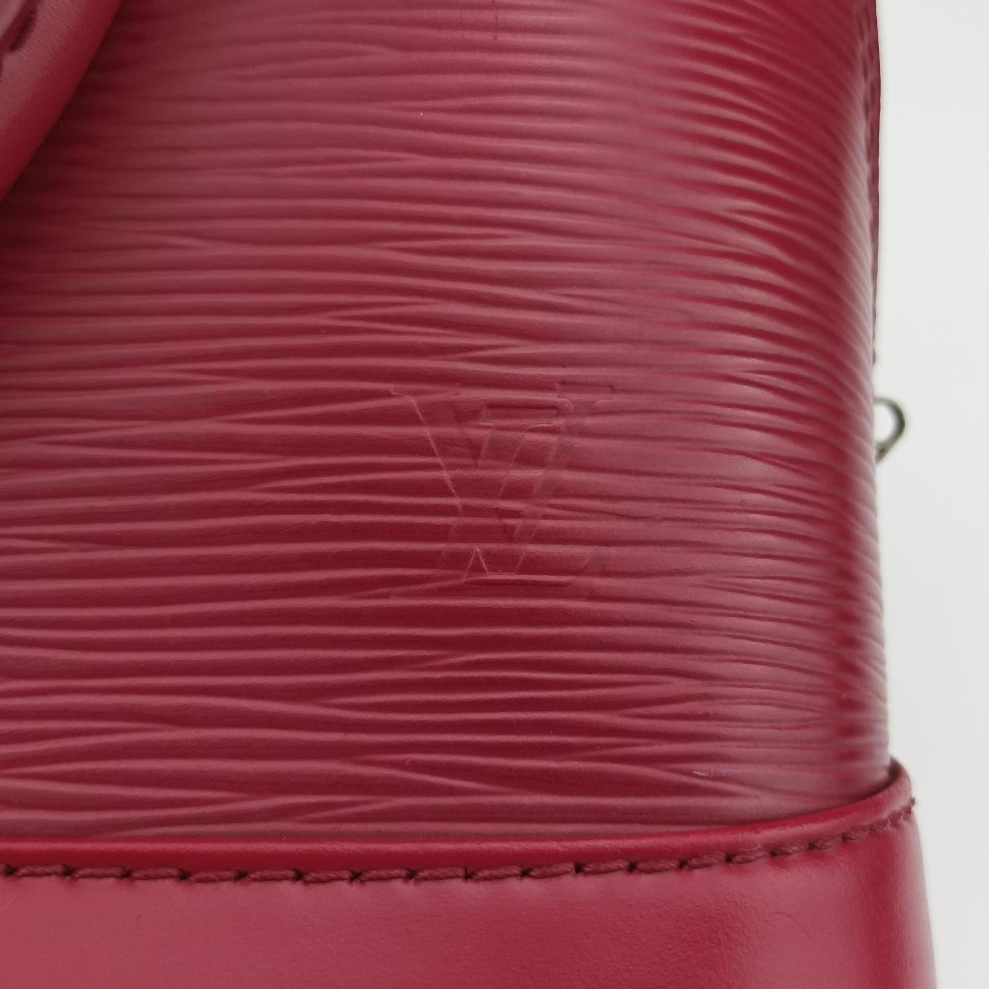 Pre-owned Louis Vuitton Alma BB FUCHSIA Epi M40851 shoulderbag | stylenewstar