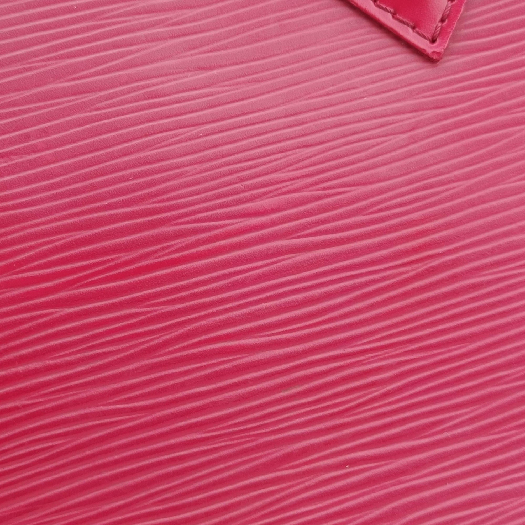 Pre-owned Louis Vuitton Alma BB FUCHSIA Epi M40851 shoulderbag | stylenewstar