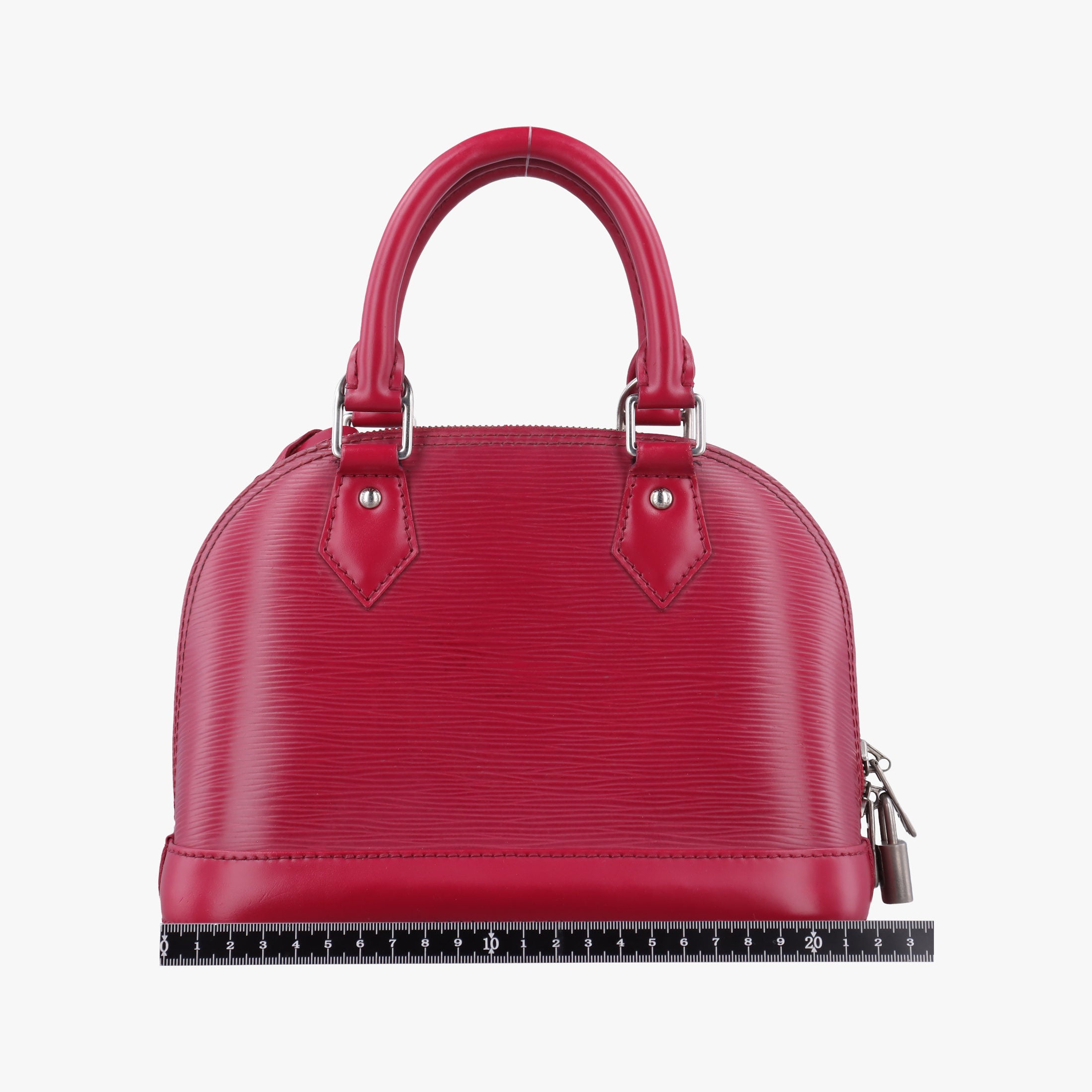 Pre-owned Louis Vuitton Alma BB FUCHSIA Epi M40851 shoulderbag | stylenewstar