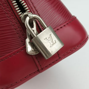 Pre-owned Louis Vuitton Alma BB FUCHSIA Epi M40851 shoulderbag | stylenewstar