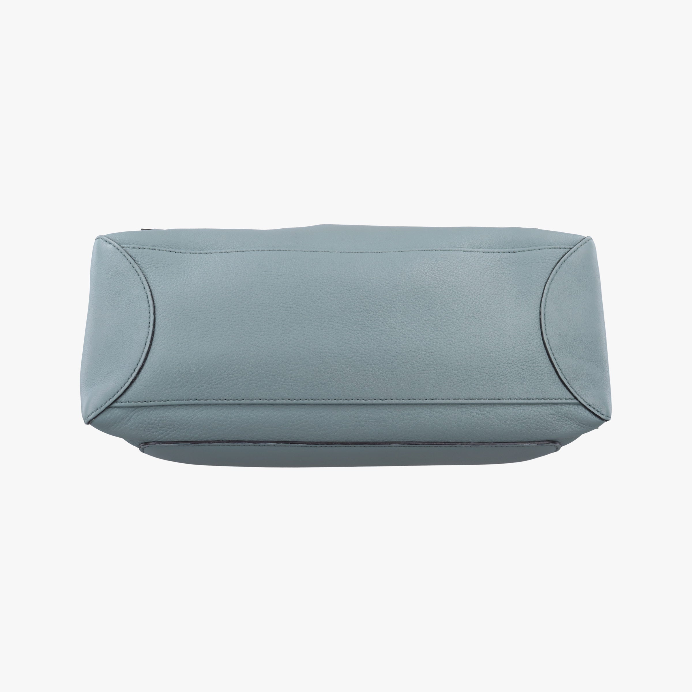 Pre-owned Chloe FAYE DAY Blue Leather  shoulderbag | stylenewstar