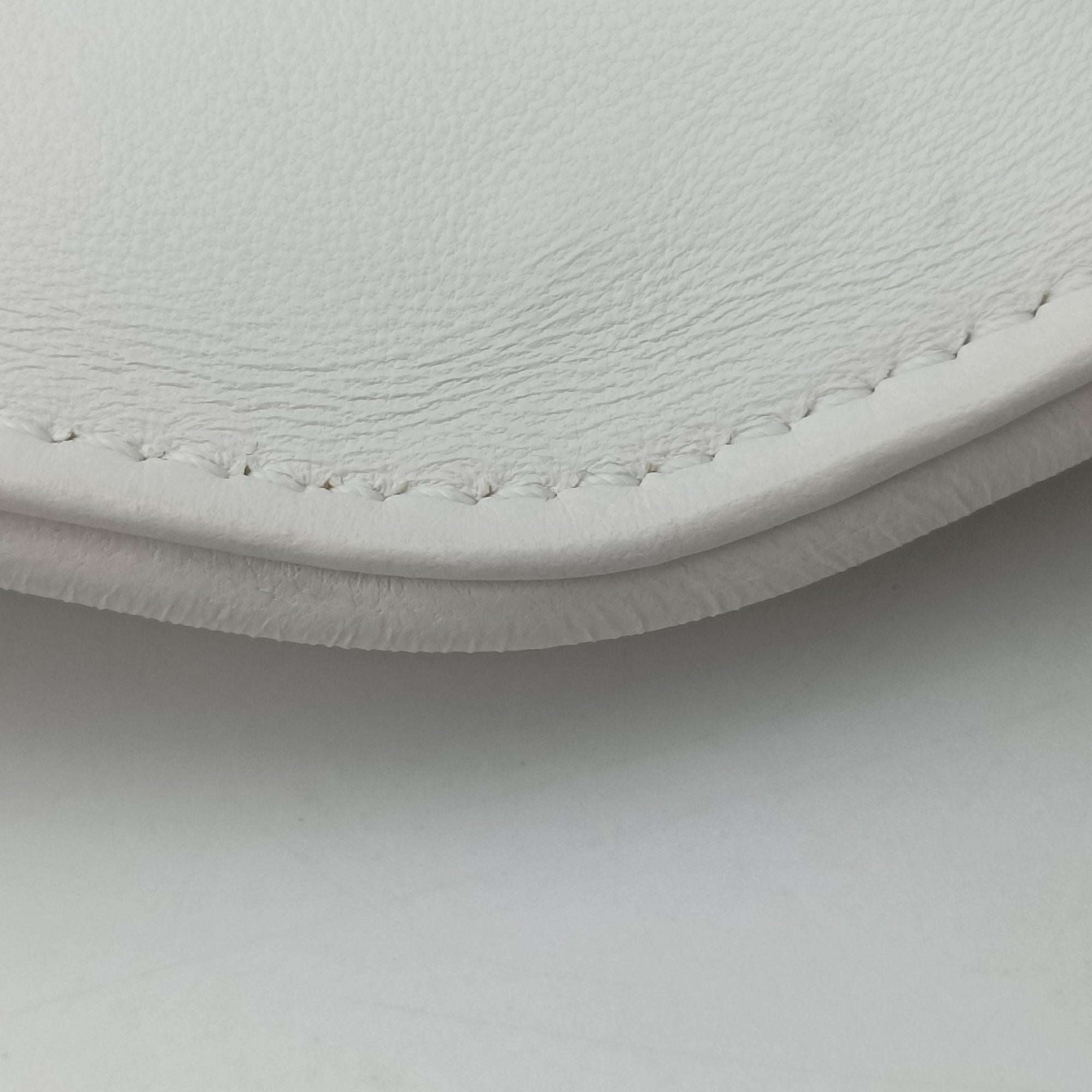 Pre-owned Gucci Horsebit White Leather 764339 shoulderbag | stylenewstar