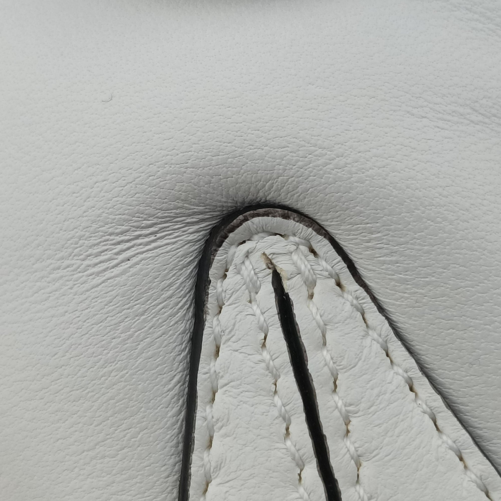 Pre-owned Gucci Horsebit White Leather 764339 shoulderbag | stylenewstar
