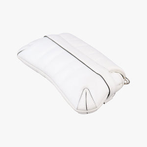 Pre-owned Gucci Horsebit White Leather 764339 shoulderbag | stylenewstar