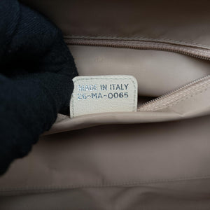 Pre-owned Christian Dior Trotter Flower Line Ivory×Beige×Multicolor Canvas × Leather  handbag | stylenewstar