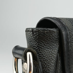 Pre-owned Louis Vuitton DANIEL MM Noir Damier GRAPHITE N58029 shoulderbag | stylenewstar