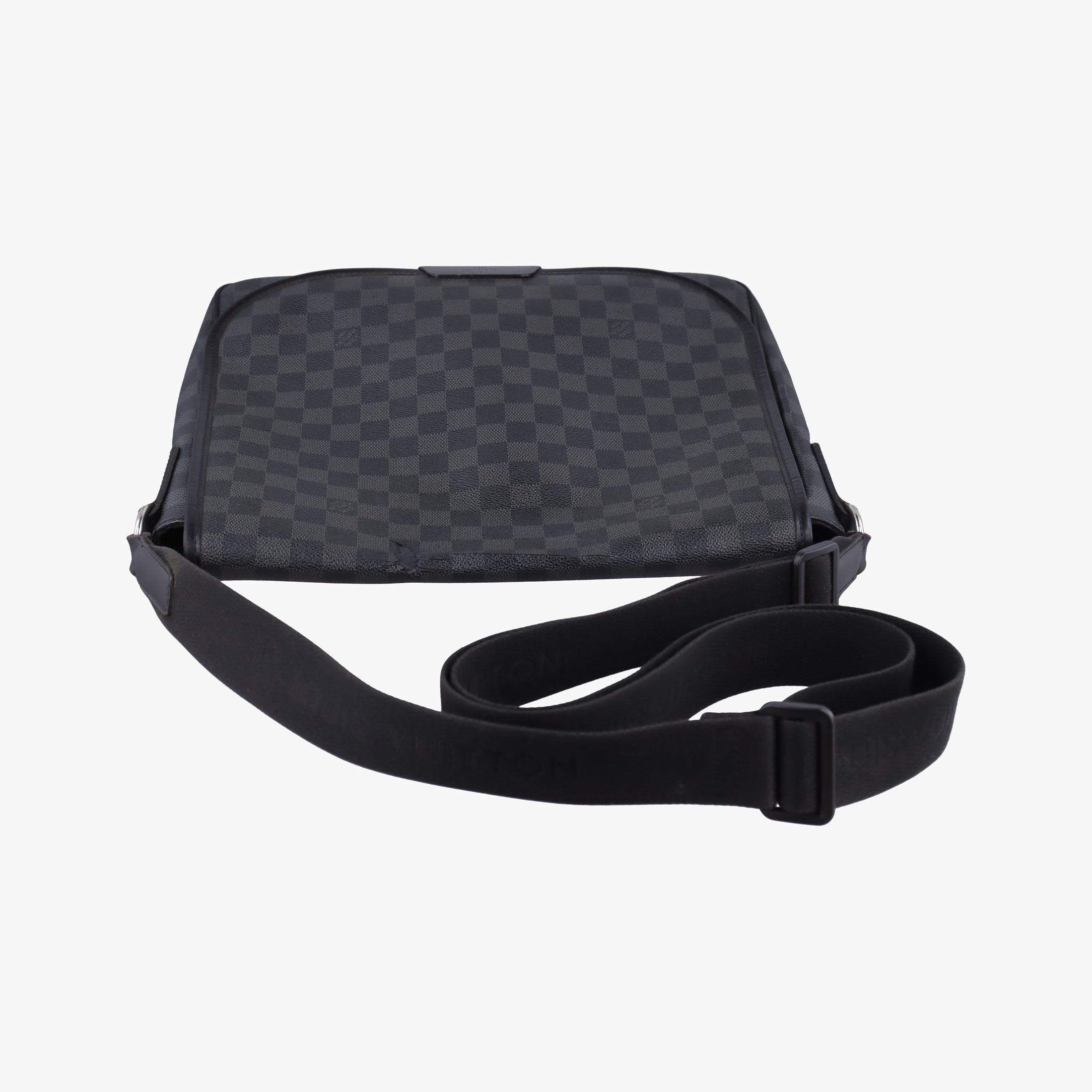 Pre-owned Louis Vuitton DANIEL MM Noir Damier GRAPHITE N58029 shoulderbag | stylenewstar