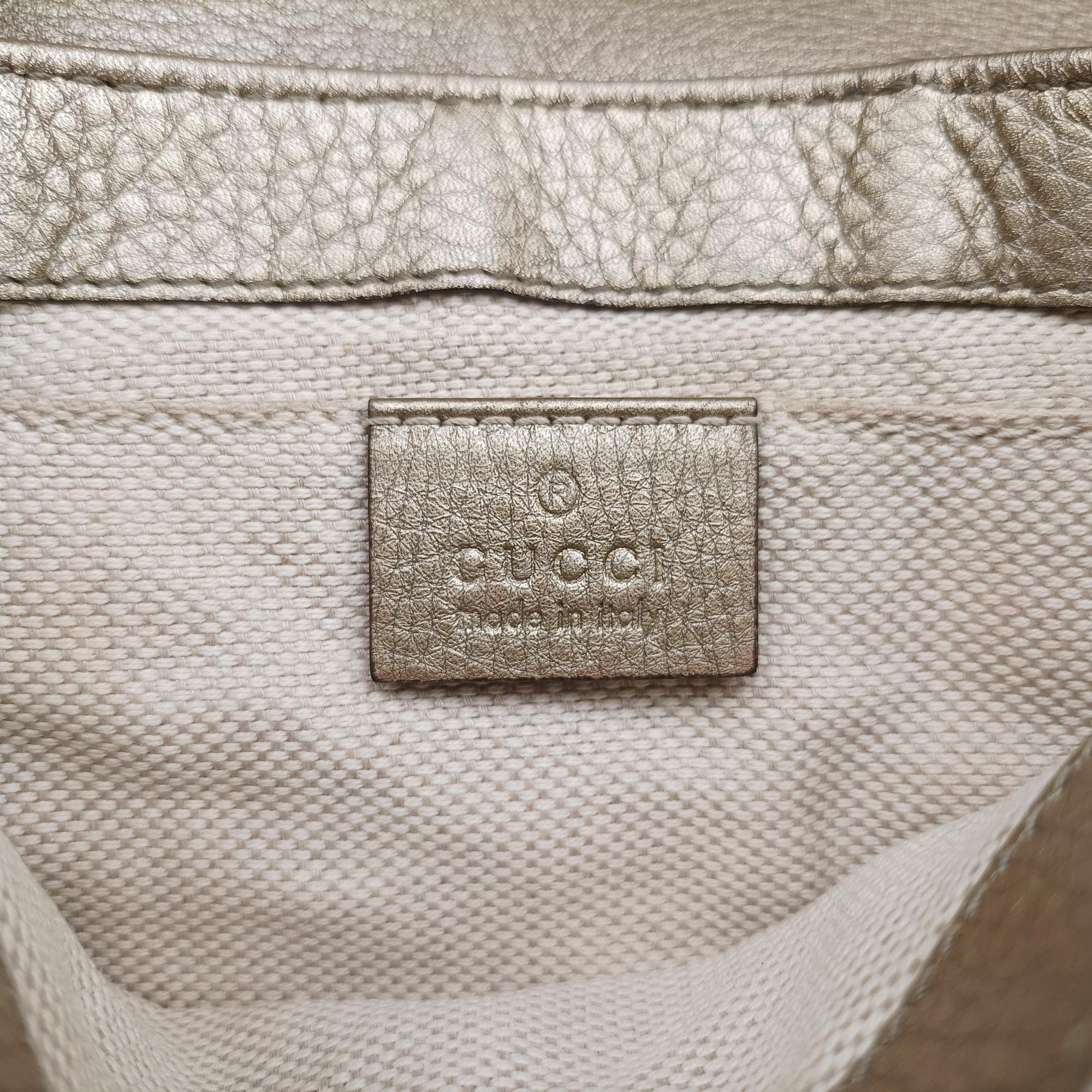 Secondhand Gucci Soho Golden Leather 323190 shoulderbag | stylenewstar