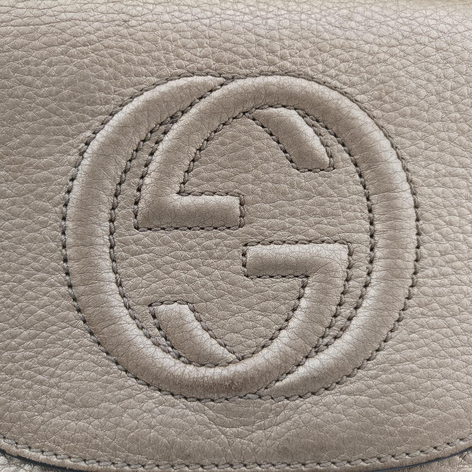 Secondhand Gucci Soho Golden Leather 323190 shoulderbag | stylenewstar