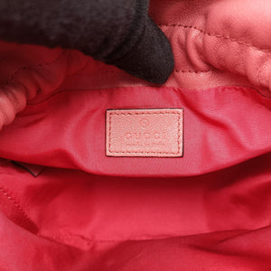 Pre-owned Gucci Blondie Pink Leather 760313 shoulderbag | stylenewstar